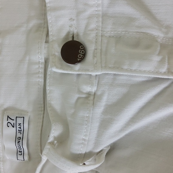 Gap 1969 Legging  Women's Jeans Size 27 White - Picture 3 of 4